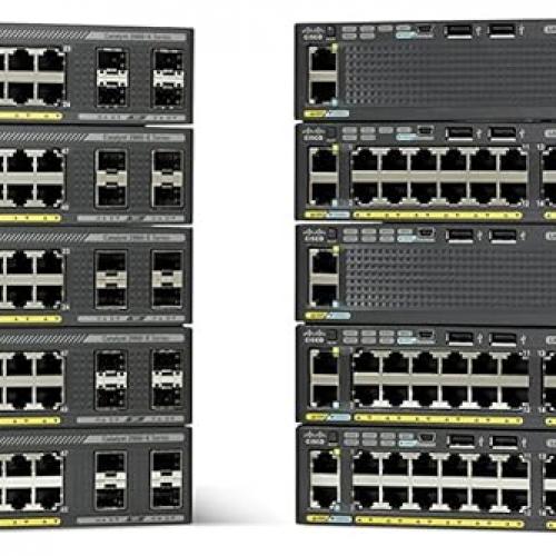 Cisco Catalyst WS-C2960X-24PS-L 24 Port Ethernet Switch with 370 Watt PoE