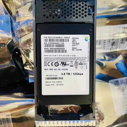 NetApp X356A-R6 3.84TB SSD SAS 12Gb/s eMLC 2.5in Disk